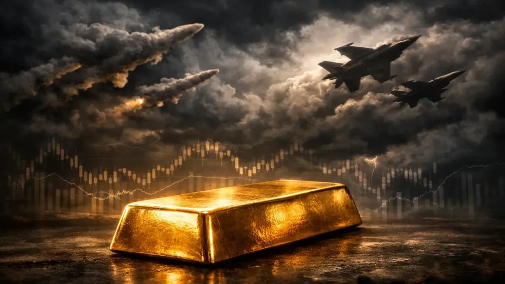 تراجع أسعار الذهب بنسبة 5% في ختام تعاملات يوم الاثنين الماضي